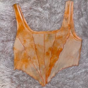 New multicolored crop top